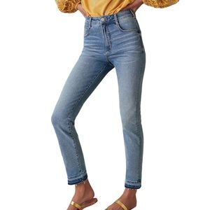 NWT Anthropologie Pilcro The Cigarette Slim Straight Jeans Size 31